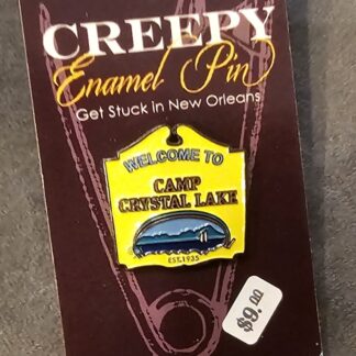 Welcome to Camp Enamel Pin